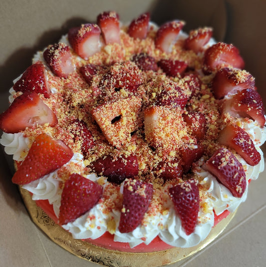 Strawberry Crunch Cheesecake